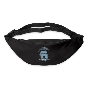Marcus Aurelius portrait - Bum bag - black - Front