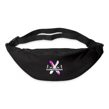 Canicross dogrun canicross-girl running with dog - Bum bag - black - Front