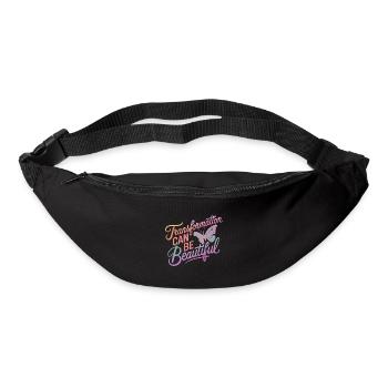 Schmetterling Monarchfalter Bunt Schmetterlinge - Gürteltasche - Schwarz - Vorne