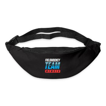 Fieldhockey Team - Gürteltasche - Schwarz - Vorne