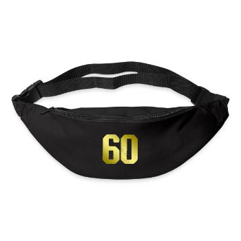 Maillot 60 numéros - Sac banane - noir - Devant