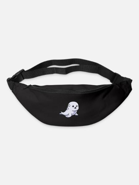 Robbe Tier Comic - Gürteltasche - Schwarz