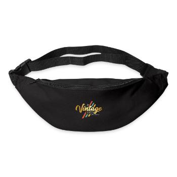 Vintage 1973 Geburtstag Sprüche - Gürteltasche - Schwarz - Vorne