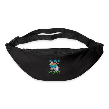 Jardinage - Sac banane - noir - Devant