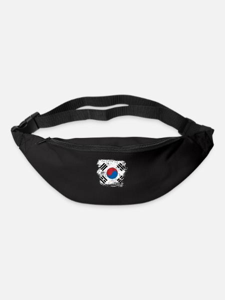 Corée du Sud - Sac banane - noir