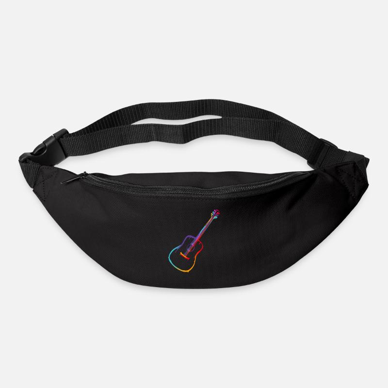 Gradient Acoustic Guitar - Bum bag - black