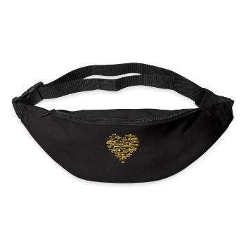 Trombone - Sac banane - noir - Devant
