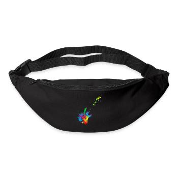 Musiciens guitare électrique cadeau pour les guitaristes - Sac banane - noir - Devant