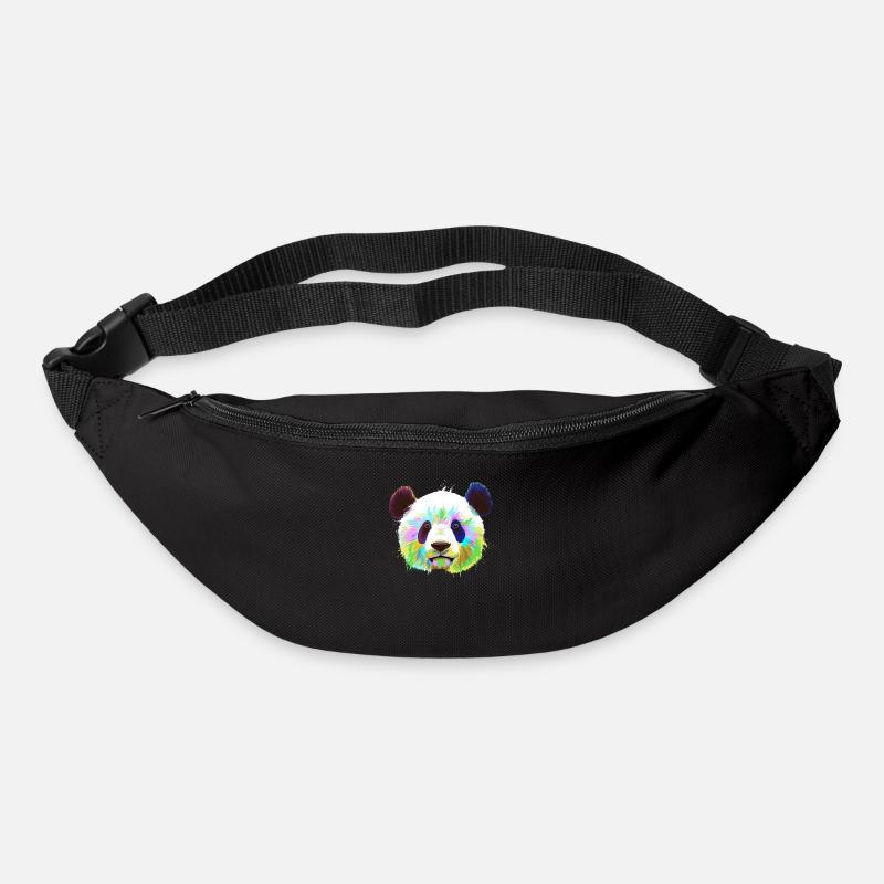 Splash Panda - Gürteltasche - Schwarz