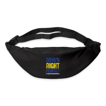 Down Syndrom - Gürteltasche - Schwarz - Vorne