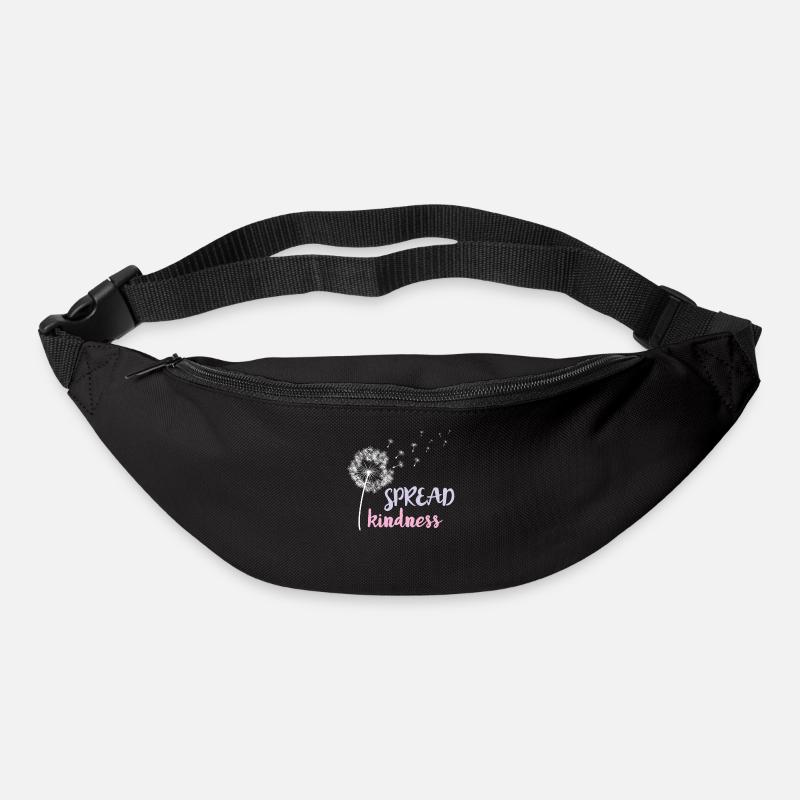 Kindness Message Choose Kindness Quote - Bum bag - black