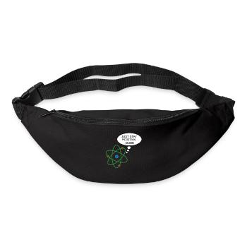 Proton Funny Science Chemistry Physics Nerd - Bum bag - black - Front