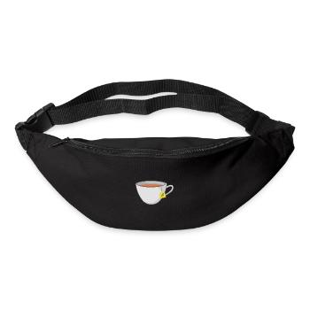 thé - Sac banane - noir - Devant