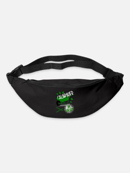 Galabau - Im Einsatz Spruch lustig - Gürteltasche - Schwarz