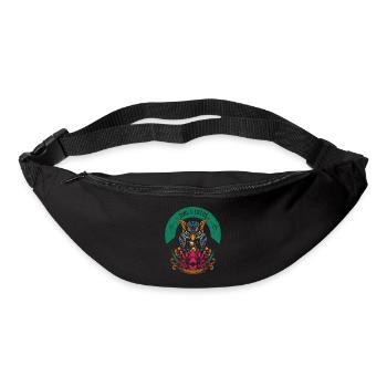 Lotus Owl Garden Gift - Bum bag - black - Front