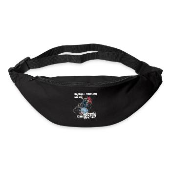 Fahrrad Radballer Radballspieler Radsport Sportler - Gürteltasche - Schwarz - Vorne