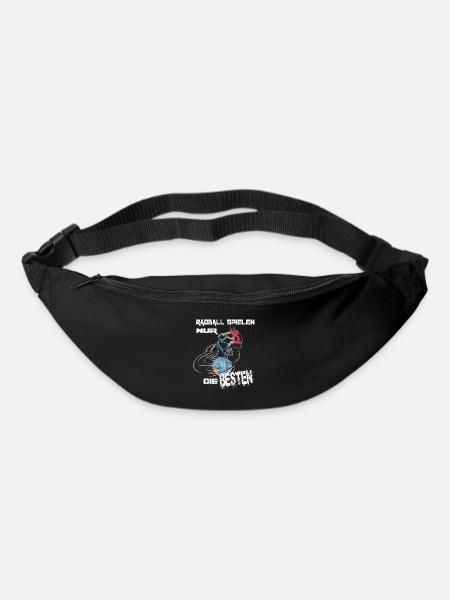 Fahrrad Radballer Radballspieler Radsport Sportler - Gürteltasche - Schwarz