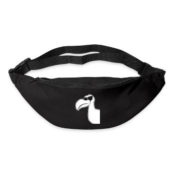 Dodos - Dodo with sunglasses - Bum bag - black - Front