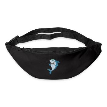 Cool shark - Bum bag - black - Front