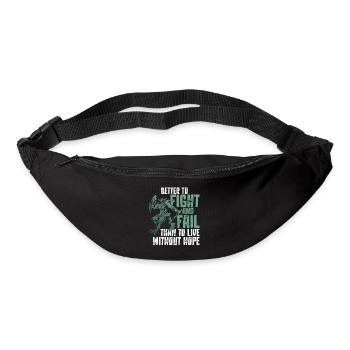 Vikings, vieilles citations, Vikings - Sac banane - noir - Devant