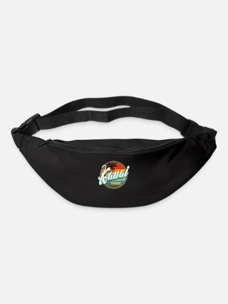 SommerStrandurlaub - Kauai Hawaii - Gürteltasche - Schwarz