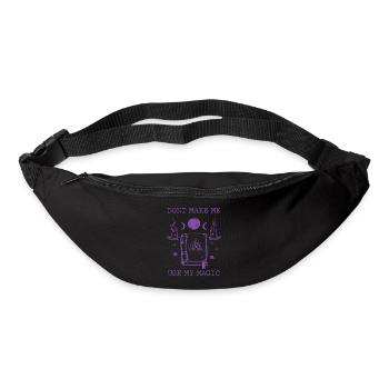 Wicca Witchcraft Hexen Magical - Gürteltasche - Schwarz - Vorne