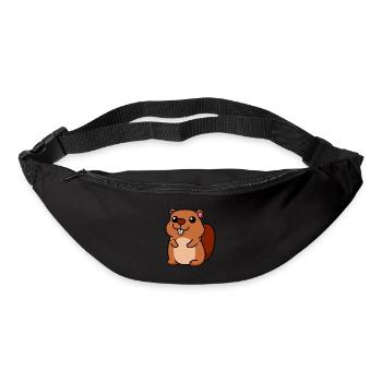 Beaver Comic Animal - Bum bag - black - Front