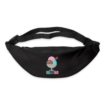 Gelataio Machine à crème glacée Sorbet Icicles Mochi - Sac banane - noir - Devant