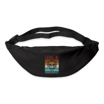 41. Geburtstag Gamer Level 41 Jahre - Gürteltasche - Schwarz - Vorne