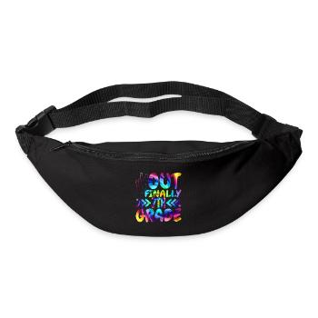 Out Endlich Grundschüler Der 7. Klasse - Gürteltasche - Schwarz - Vorne