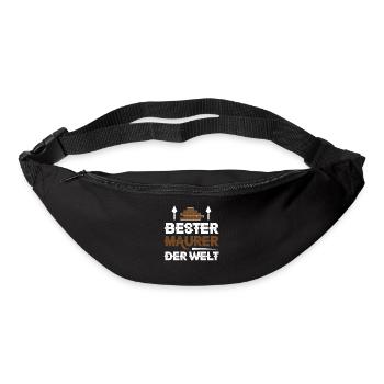 Bester Maurer der Welt - Gürteltasche - Schwarz - Vorne