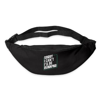 Sorry I can't, I will - Bum bag - black - Front