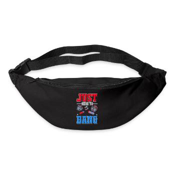 Fireworks Patriotic Party USA Celebration July 4 - Bum bag - black - Front