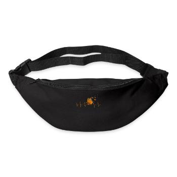 Monarch butterfly - Bum bag - black - Front