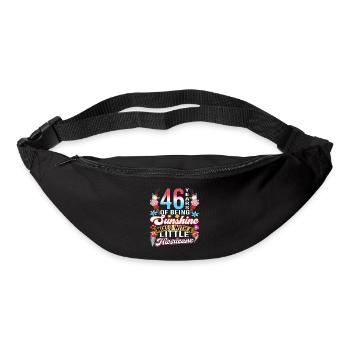 46 years of sunshine mixed with a small - Bum bag - black - Front