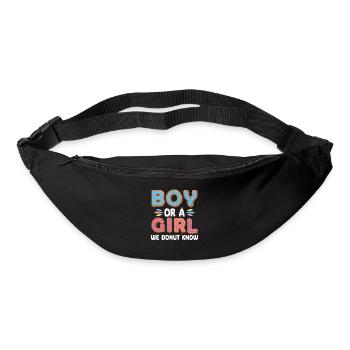 Garçon ou fille que nous connaissons - Sac banane - noir - Devant