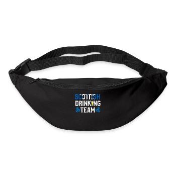Scottish Drinking Team, Scotland - Bum bag - black - Front