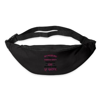 Je Suis Psychologue - Sac banane - noir - Devant