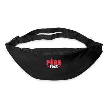Père-FEC Idée Cadeau D'amour Pour Papa - Sac banane - noir - Devant