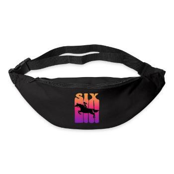 Girl rider, I am 6 years old, 6. - Bum bag - black - Front