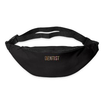 Dentiste - Sac banane - noir - Devant