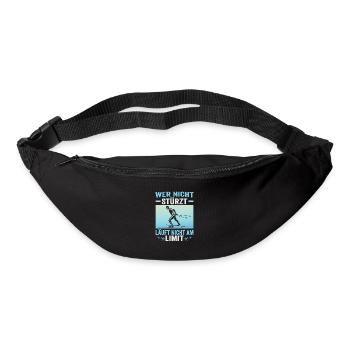 Langläufer Biathlon Skilangläufer - Gürteltasche - Schwarz - Vorne
