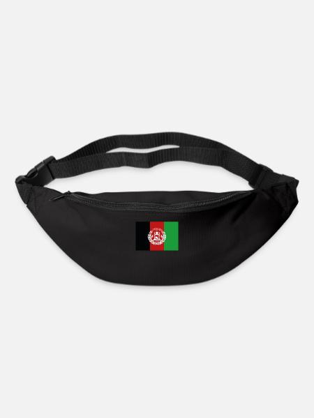 Afghanistan Flag Afghanistan Country Pride Vintage - Bum bag - black