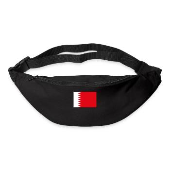 Official Bahrain Flag Bahraini Country Pride - Bum bag - black - Front
