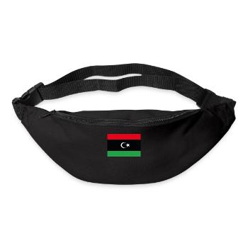 Official Libya Flag Libyan Country Pride - Bum bag - black - Front