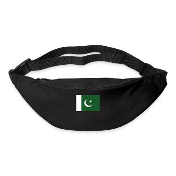 Official Pakistan Flag Pakistani Country Pride - Bum bag - black - Front