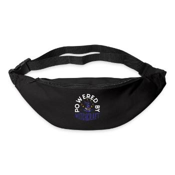 Powered By Witchcraft Witch Hat Spooky Wizardry - Bum bag - black - Front