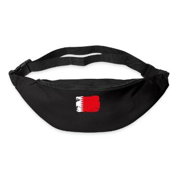 Official Bahrain Flag Bahraini Country Pride - Bum bag - black - Front