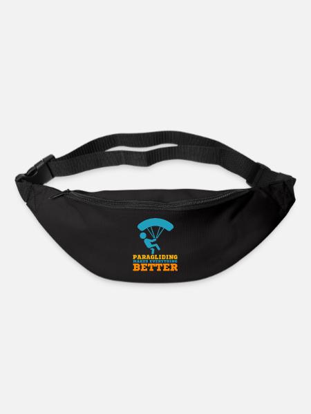 Paragliding Makes Everything Better - Bum bag - black