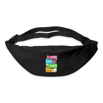 Anime Ramen Te Boba and Manga Drawings Japan - Bum bag - black - Front